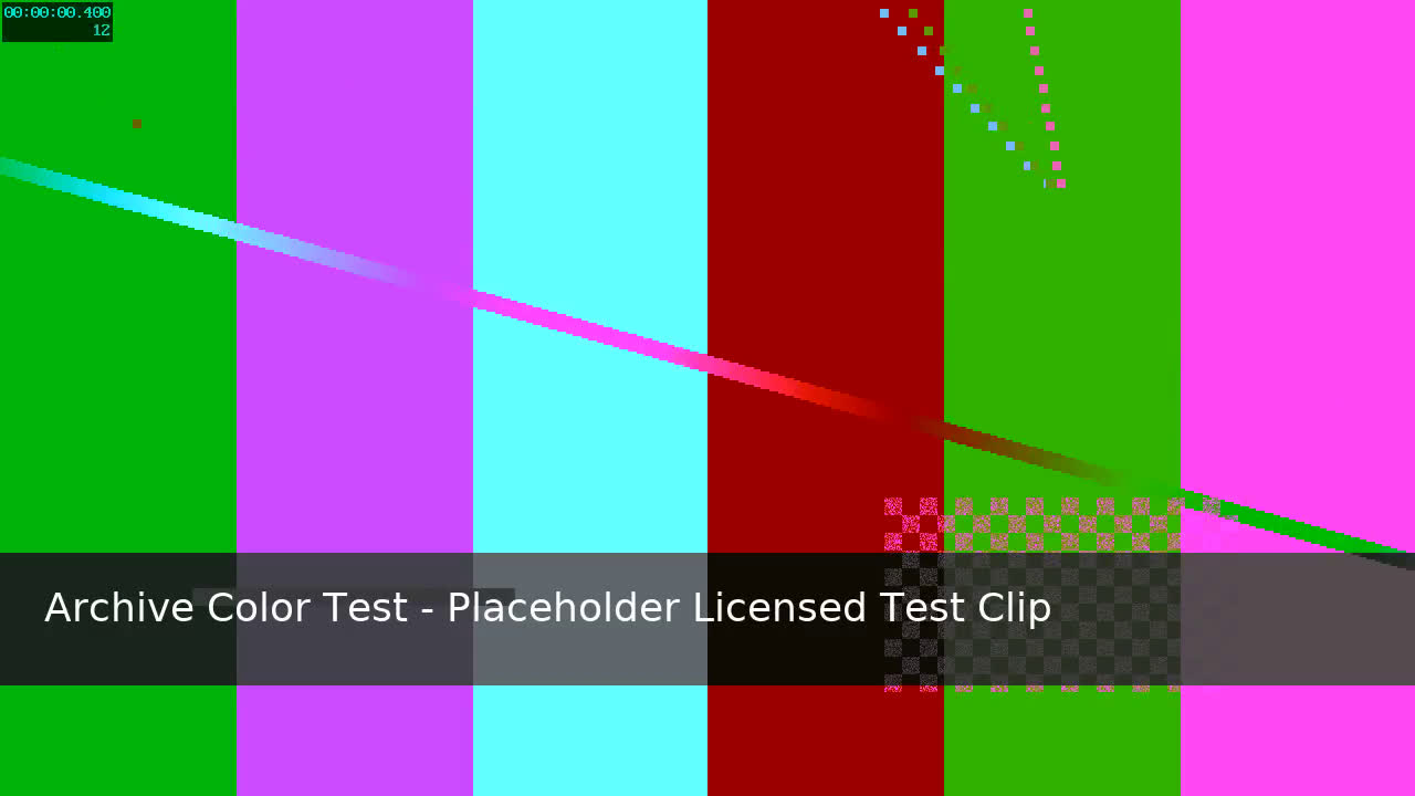 Archive Color Test